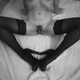 Black and white