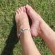 Feet on grass