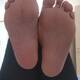 Pianta dei piedi pronta per annusare